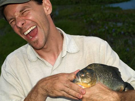 piranha fish bite.
